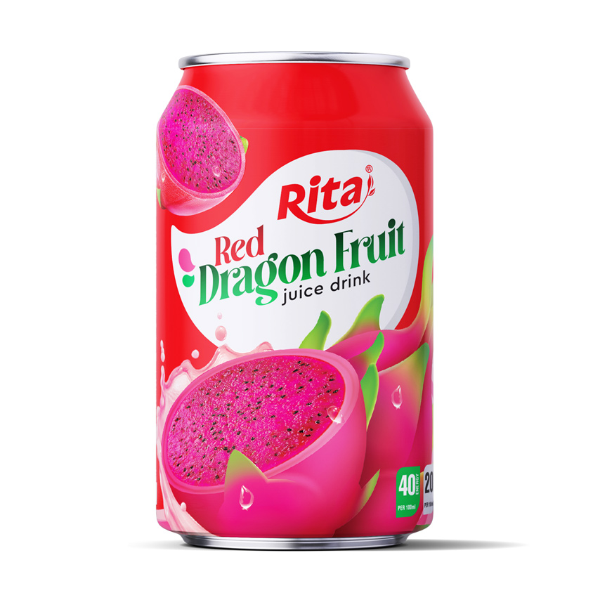 330ML SHORT CAN FRUIT JUICE WITH DRAGON FRUIT FLAVOR